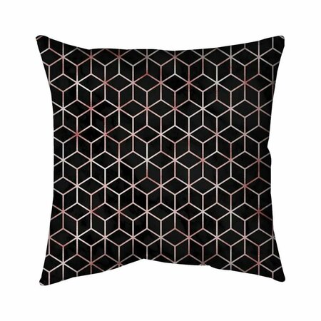 FONDO 20 x 20 in. Symmetry-Double Sided Print Indoor Pillow FO2794244